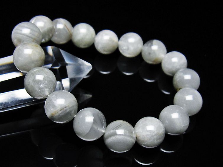 ガーデン水晶ファントム ブレスレット 12mm [t676-2223] 1枚目