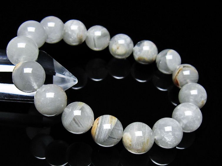 ガーデン水晶ファントム ブレスレット 12mm [t676-2225] 1枚目