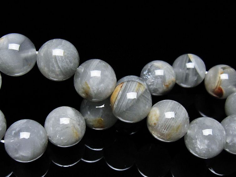 ガーデン水晶ファントム ブレスレット 12mm [t676-2225] 2枚目