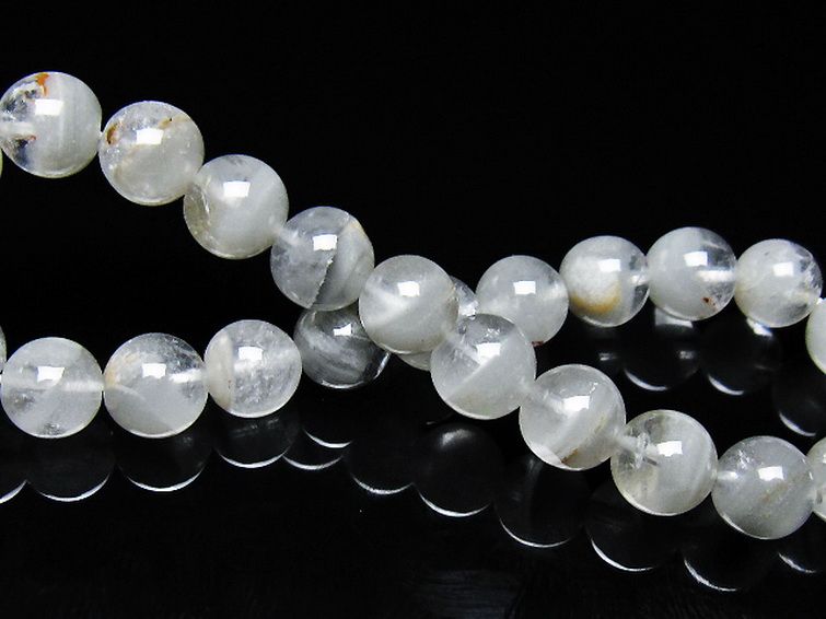 ガーデン水晶ファントム ブレスレット 7mm [t676-2263] 2枚目