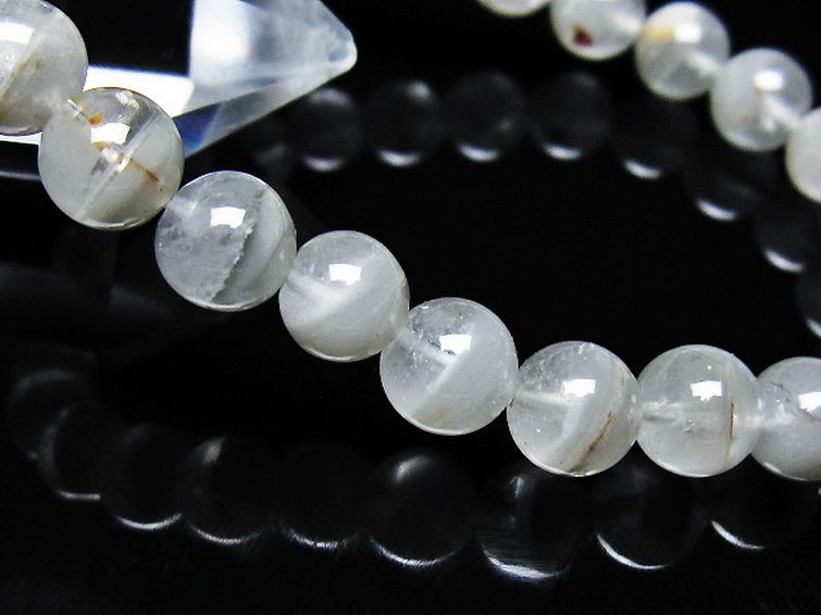 ガーデン水晶ファントム ブレスレット 7mm [t676-2263] 3枚目