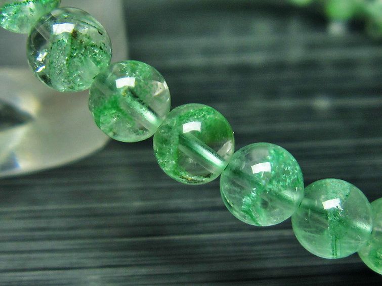 グリーンファントム ブレスレット 6mm [T683-821] 2枚目