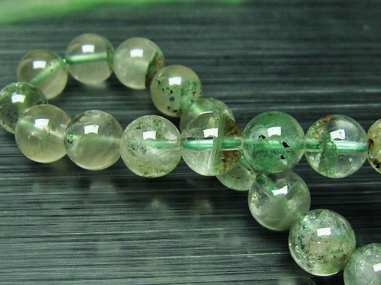 グリーンファントム ブレスレット 9mm [T683-838] 1枚目