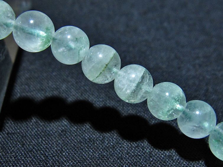 グリーンファントム ブレスレット 6mm [T683-966] 2枚目