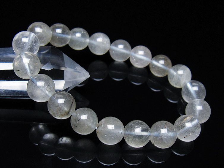 キャッツアイプラチナルチル ブレスレット 11mm [t684-3439] 1枚目