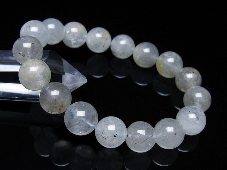 キャッツアイプラチナルチル ブレスレット 12mm [t684-3474] 1枚目