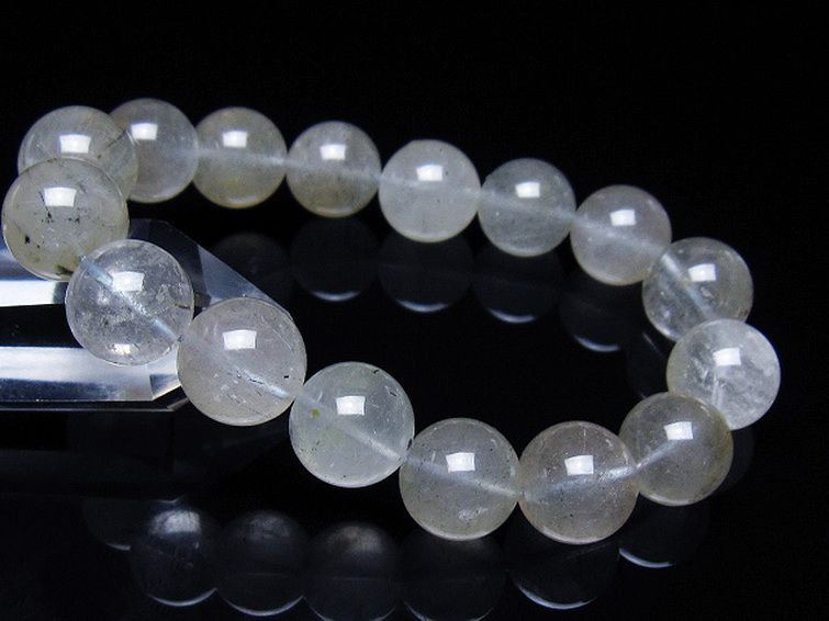 キャッツアイプラチナルチル ブレスレット 13mm [t684-3510]