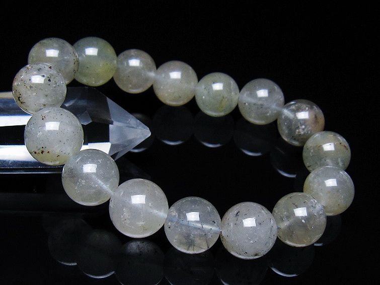 キャッツアイプラチナルチル ブレスレット 13mm [t684-3515] 1枚目