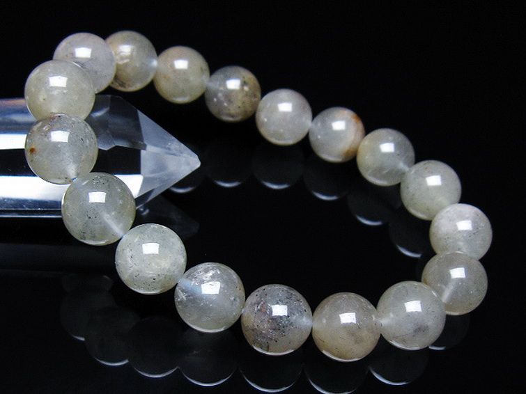 キャッツアイプラチナルチル ブレスレット 12mm [T684-3520] 1枚目