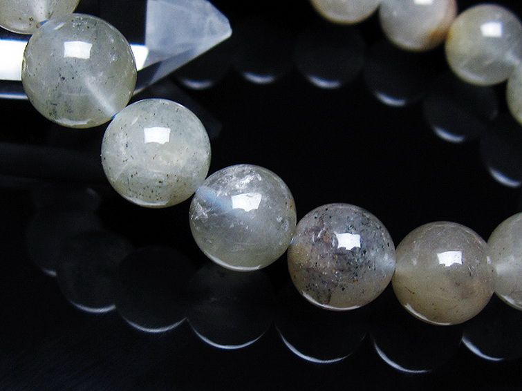 キャッツアイプラチナルチル ブレスレット 12mm [T684-3520] 3枚目