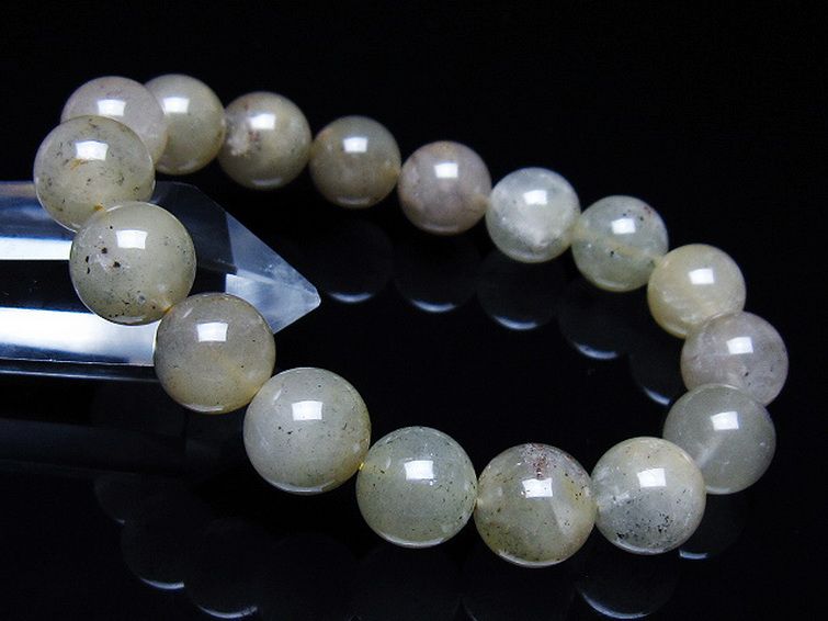 キャッツアイプラチナルチル ブレスレット 12mm [t684-3534] 1枚目