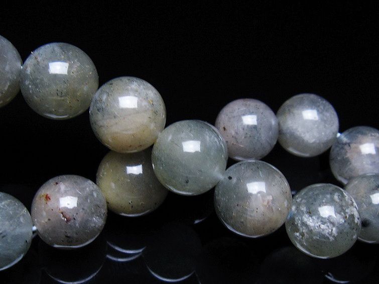 キャッツアイプラチナルチル ブレスレット 13mm [t684-3535] 2枚目