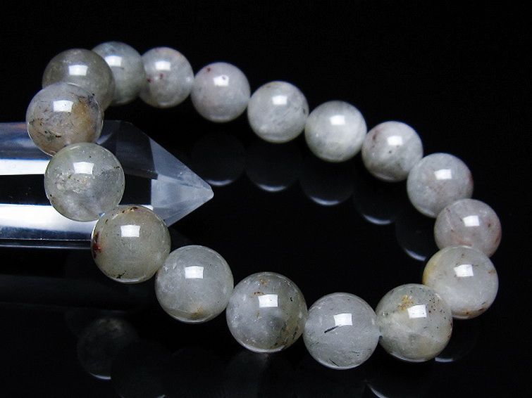 キャッツアイプラチナルチル ブレスレット 12mm [t684-3536] 1枚目