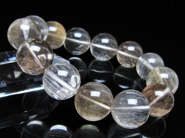 キャッツアイプラチナルチル ブレスレット 17mm [t684-3666] 1枚目
