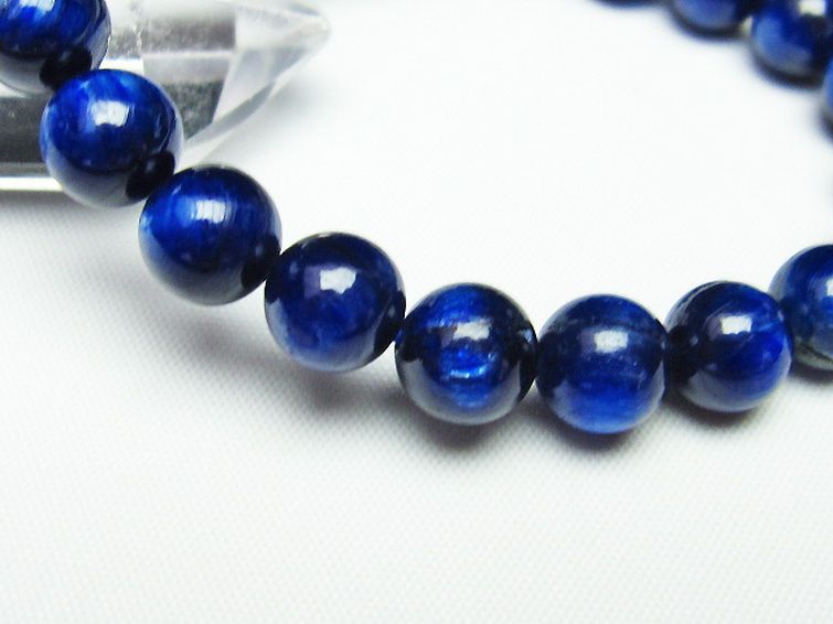 カイヤナイト ブレスレット 9mm [T69-4862] 3枚目