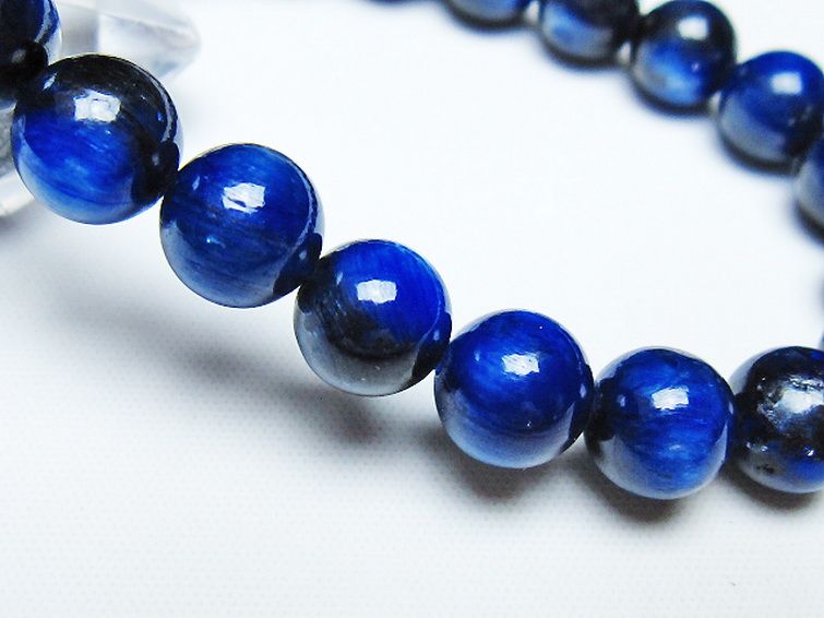 カイヤナイト ブレスレット 9mm [t69-6331] 3枚目