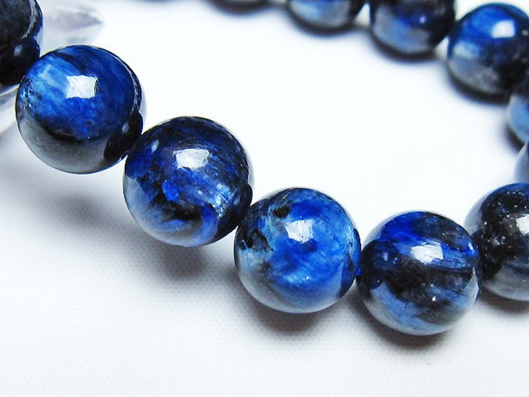 カイヤナイト ブレスレット 12mm [t69-6385] 3枚目