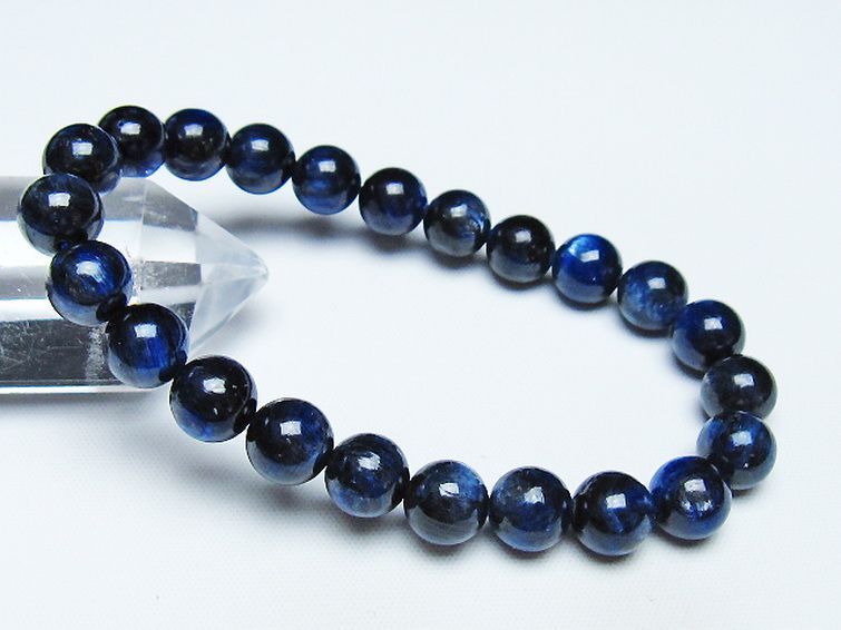 カイヤナイト ブレスレット 9mm [t69-6425] 1枚目