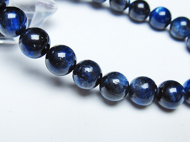 カイヤナイト ブレスレット 9mm [t69-6425] 3枚目