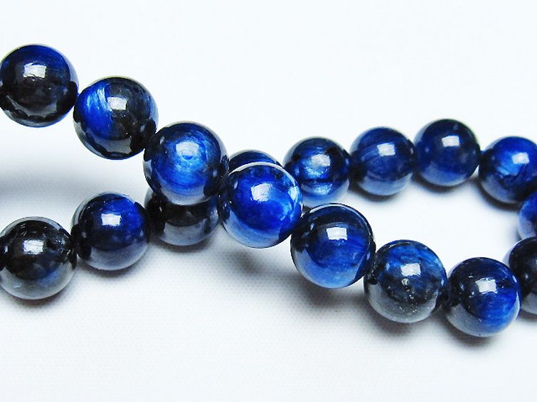 カイヤナイト ブレスレット 10mm [T69-6489] 2枚目