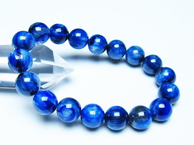 カイヤナイト ブレスレット 11mm [t69-6733] 1枚目