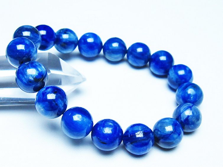 カイヤナイト ブレスレット 12mm [T69-6767] 1枚目