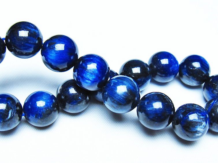 カイヤナイト ブレスレット 12mm [T69-6771] 2枚目