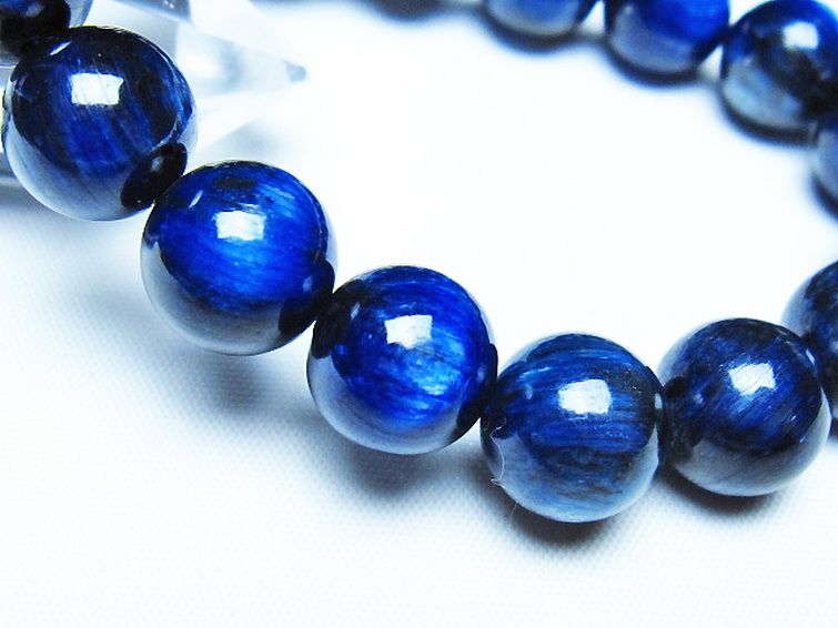 カイヤナイト ブレスレット 12mm [T69-6771] 3枚目