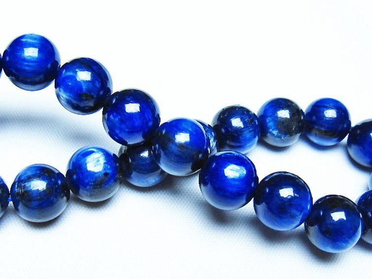 カイヤナイト ブレスレット 10mm [T69-6793] 2枚目