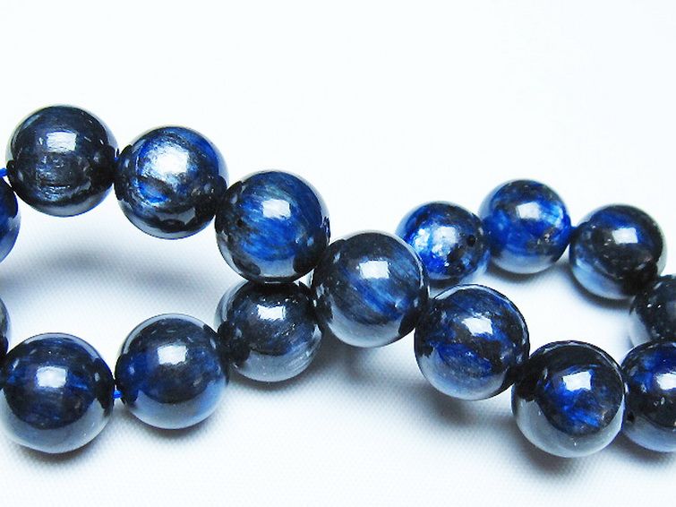 カイヤナイト ブレスレット 12mm [t69-6842] 2枚目