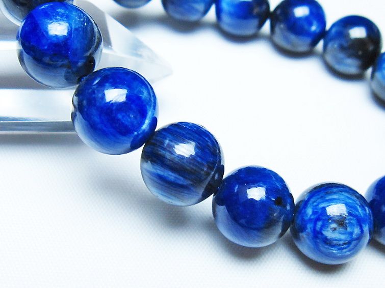 カイヤナイト ブレスレット 12mm [t69-6873] 3枚目