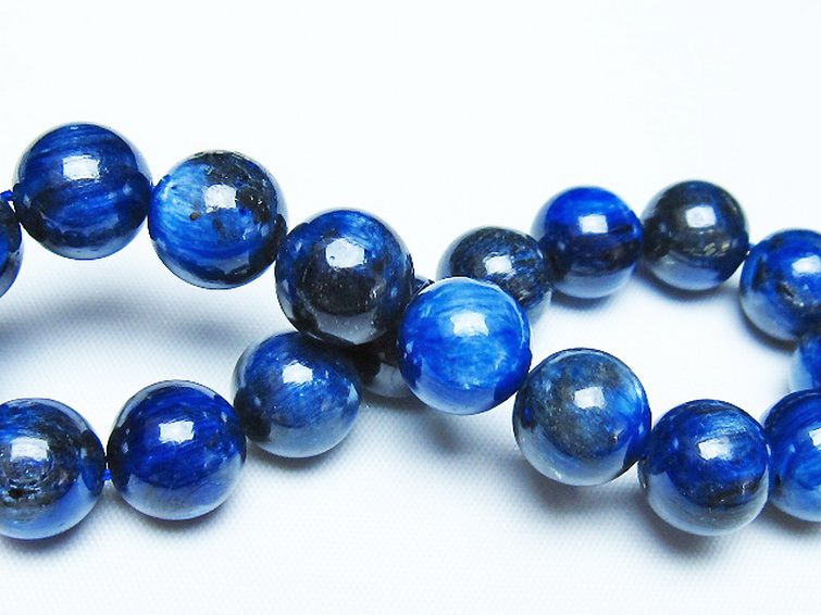 カイヤナイト ブレスレット 12mm [t69-6874] 2枚目