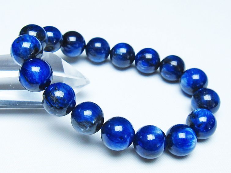 カイヤナイト ブレスレット 12mm [t69-6947] 1枚目