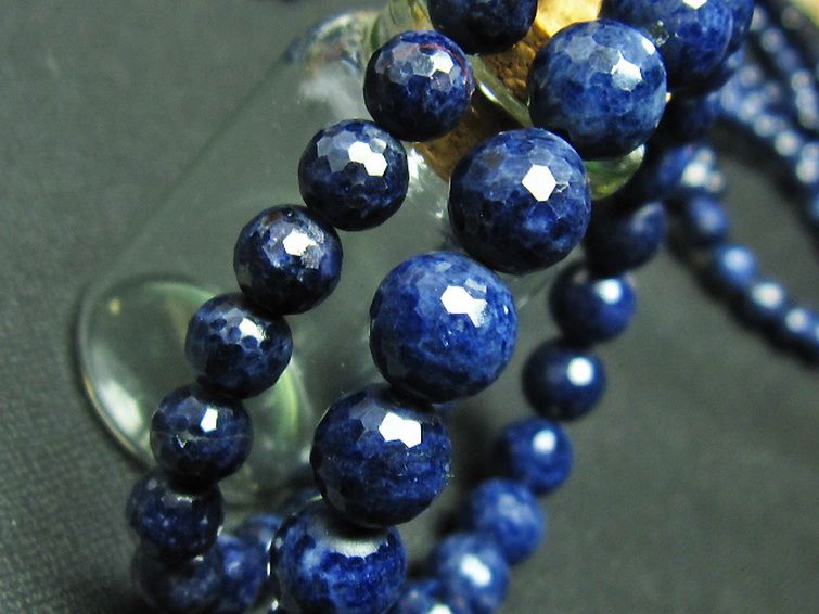 サファイア ブレスレット 8mm [T692-4753] 2枚目