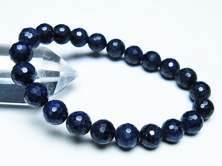 サファイア ブレスレット 9mm [t692-5885]