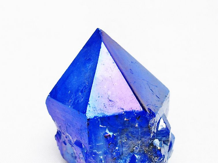 オーラ水晶 オーラクリスタル カテドラルライブラリー  原石 (ブルー)[T693-4874] 2枚目