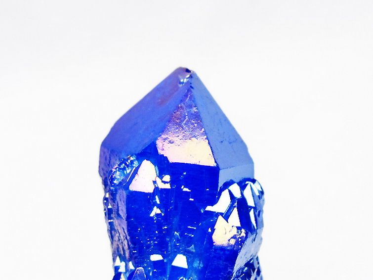 オーラ水晶 オーラクリスタル カテドラルライブラリー  原石 (ブルー)[T693-4885] 3枚目