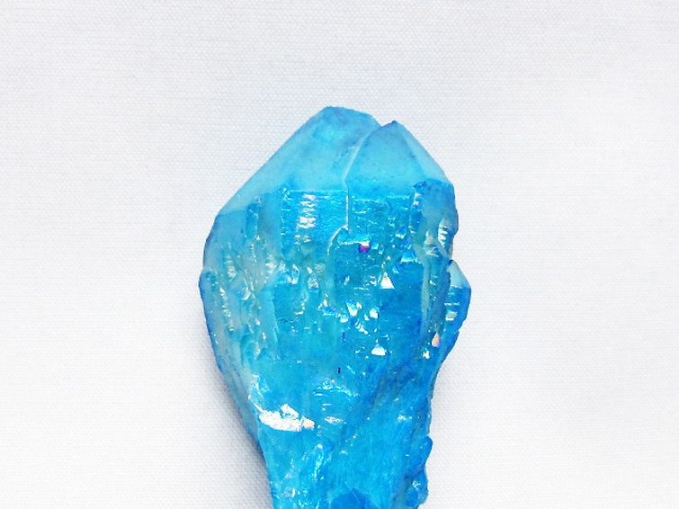 オーラ水晶 オーラクリスタル カテドラルライブラリー  原石 (アクア)[T693-4951] 2枚目