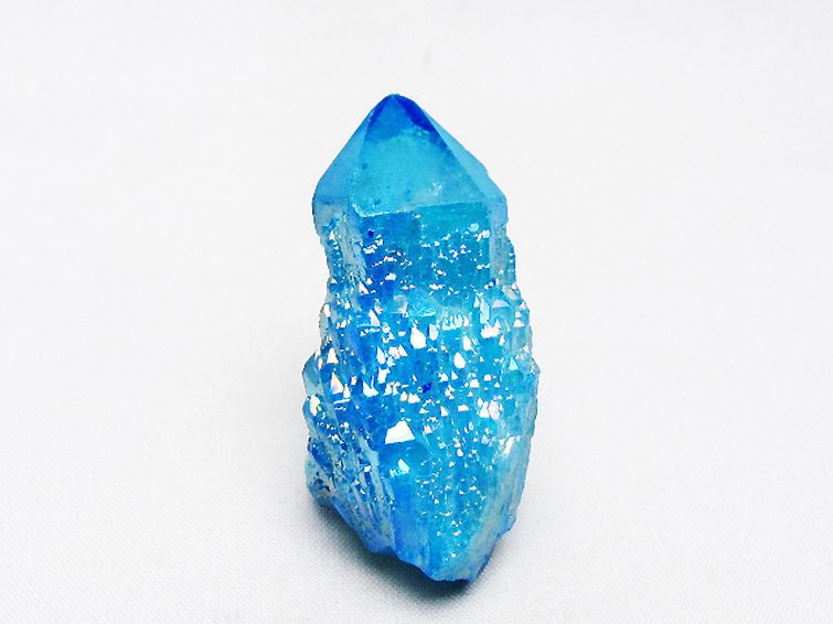 オーラ水晶 オーラクリスタル カテドラルライブラリー  原石 (アクア)[T693-4957] 1枚目