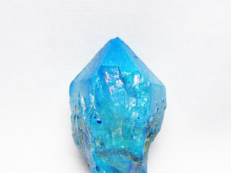 オーラ水晶 オーラクリスタル カテドラルライブラリー  原石 (アクア)[T693-4963] 2枚目