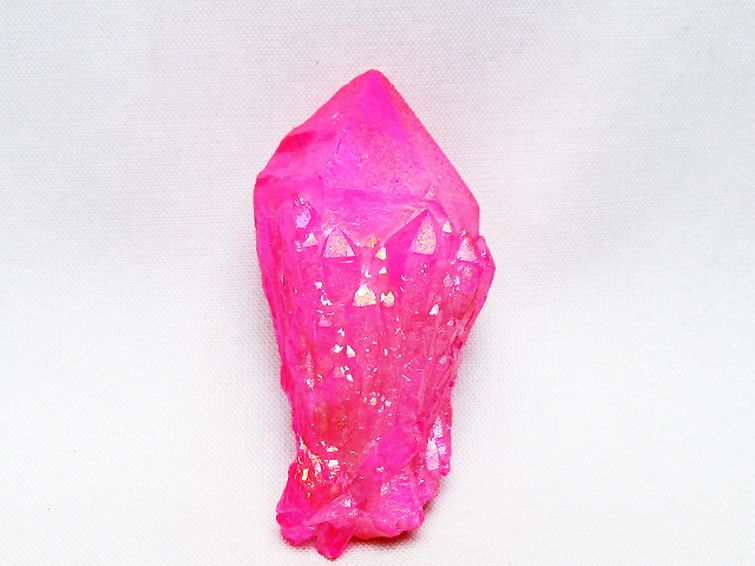 オーラ水晶 オーラクリスタル カテドラルライブラリー  原石 (ローズ)[T693-5035] 1枚目