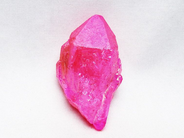 オーラ水晶 オーラクリスタル カテドラルライブラリー  原石 (ローズ)[T693-5037] 1枚目