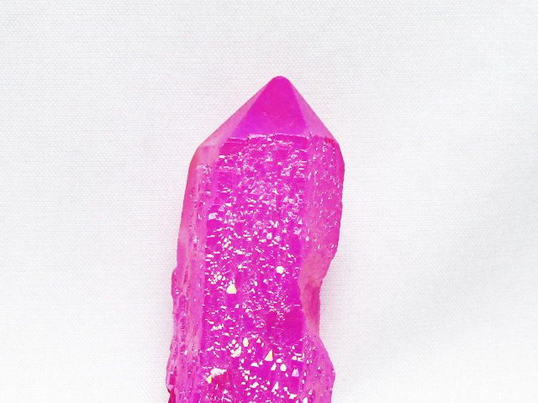オーラ水晶 オーラクリスタル カテドラルライブラリー  原石 (ローズ)[T693-5041] 2枚目