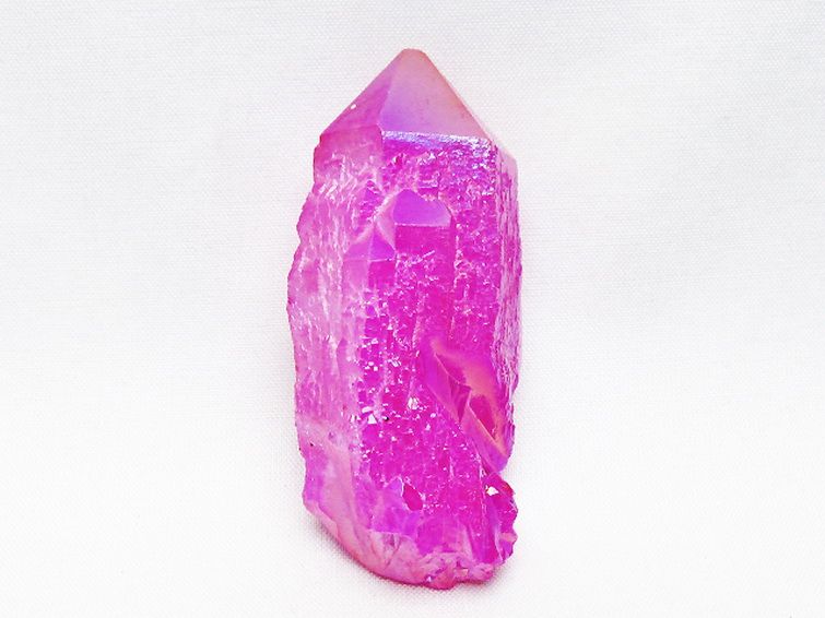 オーラ水晶 オーラクリスタル カテドラルライブラリー  原石 (ローズ)[T693-5042] 1枚目