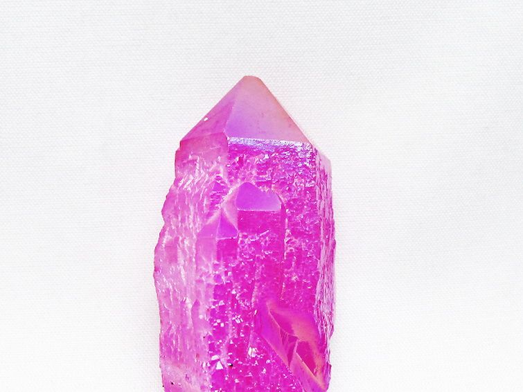 オーラ水晶 オーラクリスタル カテドラルライブラリー  原石 (ローズ)[T693-5042] 2枚目