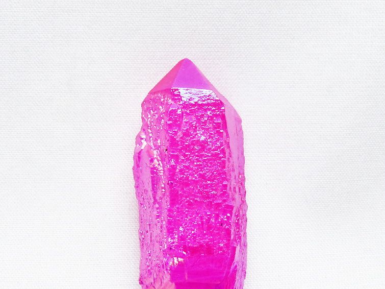 オーラ水晶 オーラクリスタル カテドラルライブラリー  原石 (ローズ)[T693-5053] 2枚目