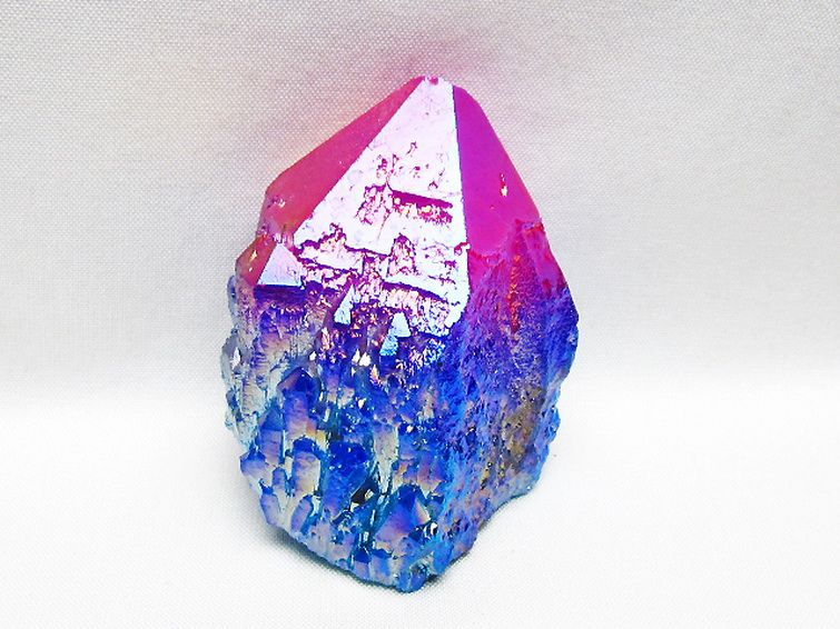 オーラ水晶 オーラクリスタル カテドラルライブラリー  原石(レインボー)[T693-5071] 1枚目