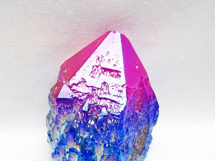 オーラ水晶 オーラクリスタル カテドラルライブラリー  原石(レインボー)[T693-5071] 2枚目