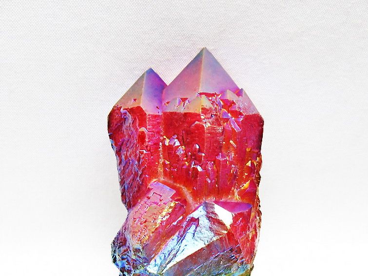 オーラ水晶 オーラクリスタル カテドラルライブラリー  原石(レインボー)[T693-5081] 2枚目