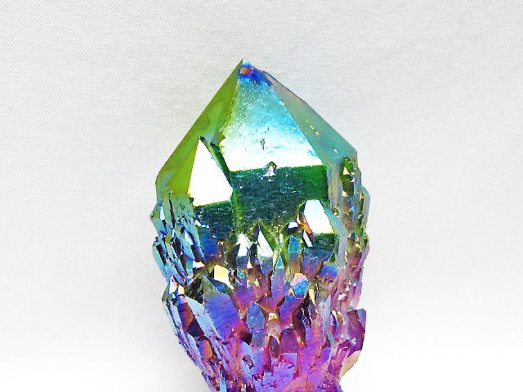 オーラ水晶 オーラクリスタル カテドラルライブラリー  原石(レインボー)[T693-5083] 2枚目
